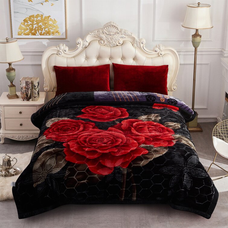 Heavy best sale mink blanket